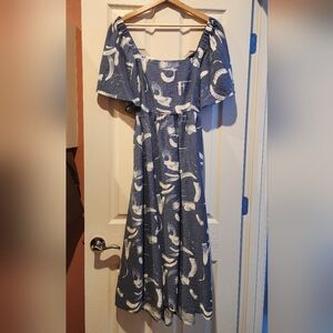 A New Day Flowy Midi Sundress